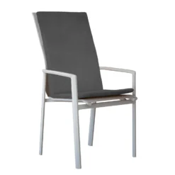 Cuscino Monoblocco Alto Tinta Unita Grigio Scuro 120x48 cm