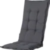 Cuscino schienale alto Panama Serie Panama Grigio 123x50 cm