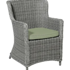 Cuscino seduta Wicker Universale Serie Panama Salvia 48x48 cm