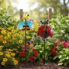 Decorazione da Giardino con Girandola Multicolore h50 cm