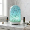 Diffusore di Essenze a Ultrasuoni Effetto Mosaico in Vetro 100 ml 12 Watt