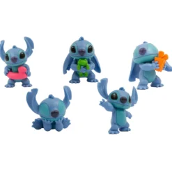 Disney Stitch Pack Deluxe 5 Mini Personaggi Collezionabili