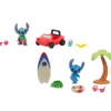 Disney Stitch Playset Veicoli Assortiti con Accessori- Surf & Sun / Hang Ten con Accessori
