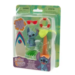 Disney Stitch Playset Veicoli Assortiti con Accessori- Surf & Sun / Hang Ten con Accessori