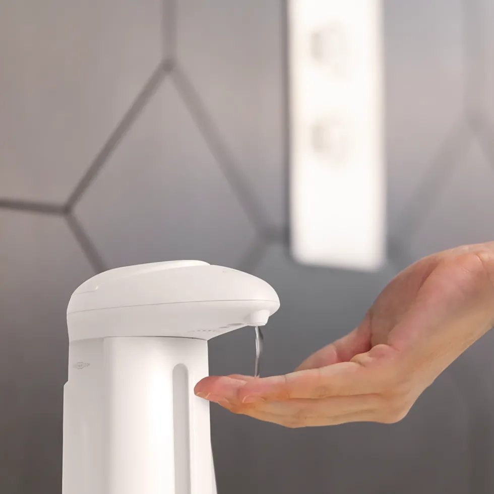 Dispenser Automatico Sapone con Sensore Infrarossi a Batteria 330 ml