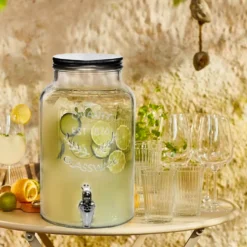 Dispenser bevande in vetro 5,5 litri