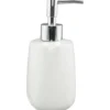 Dispenser bianco opaco ricaricabile per sapone liquido 320ml