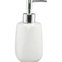 Dispenser bianco opaco ricaricabile per sapone liquido 320ml