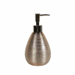 Dispenser ricaricabile colore champagne per sapone liquido 400 ml