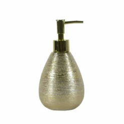Dispenser ricaricabile colore oro per sapone liquido 400ml