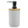 Dispenser Sapone Bamboo e ABS 390 ml