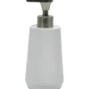 Dispenser Sapone Effetto Legno Bianco