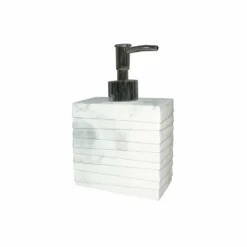 Dispenser sapone Effetto Marmo Grigio 200 ml