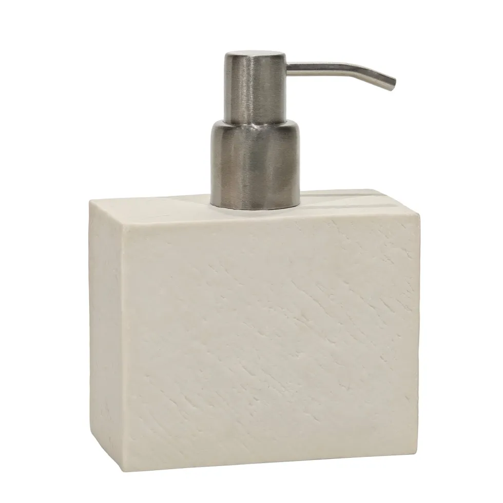Dispenser sapone Effetto Materico Beige 250 ml