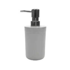 Dispenser Sapone Liquido Plastica Grigio 390 ml