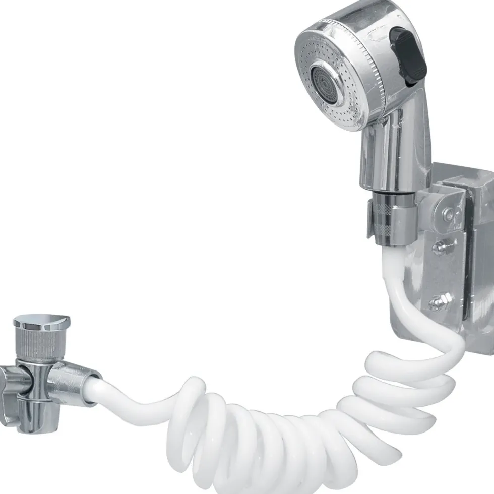 Doccetta Lavabo in lega di zinco con tubo flessibile fino a 150 cm