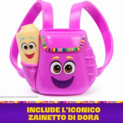 Dora l'Esploratrice Bambola Interattiva Canta ed Esplora h30,4 cm