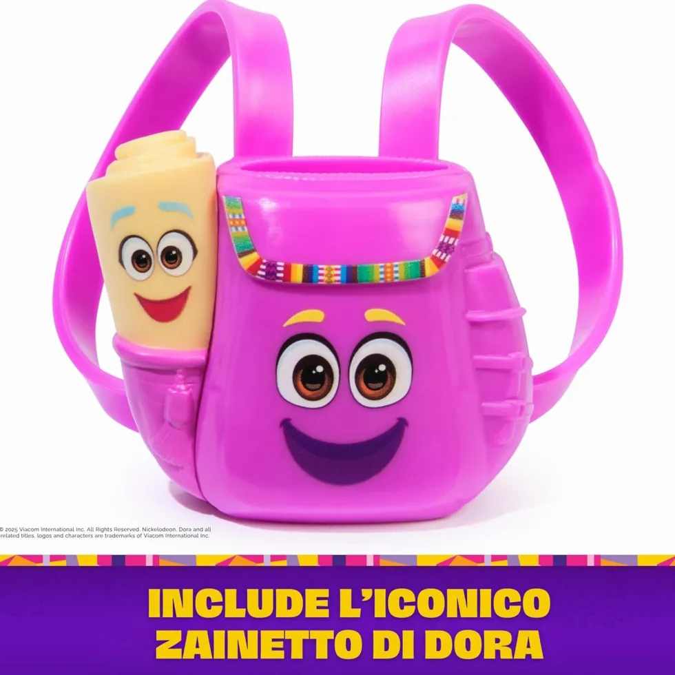 Dora l'Esploratrice Bambola Interattiva Canta ed Esplora h30,4 cm