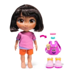 Dora l'Esploratrice Bambola Interattiva Canta ed Esplora h30,4 cm