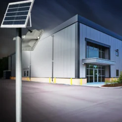 Faro Solare LED da esterno Luce Naturale 4000K 1200Lm 50 Watt