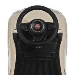 Fiat 500 Cavalcabile Bianca con Musica 12+ Mesi