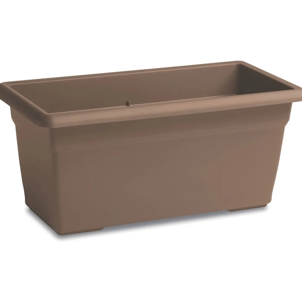 Fioriera Rettangolare Linea Mediterraneo Tortora 100 cm