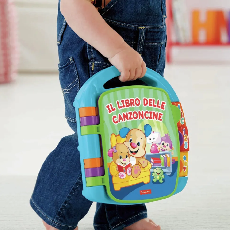 Fisher-Price Il Libro delle Canzoncine Interattivo Ridi e Impara