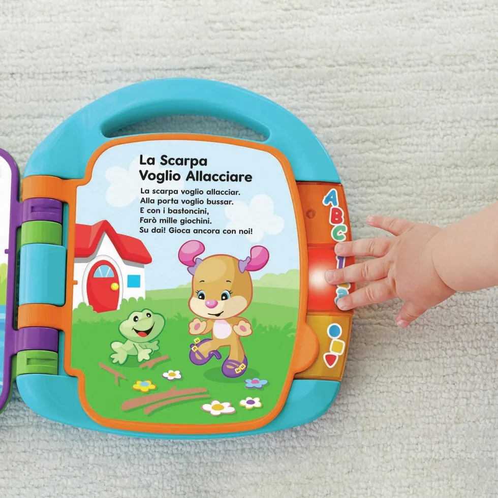 Fisher-Price Il Libro delle Canzoncine Interattivo Ridi e Impara