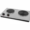 Fornello Elettrico con doppia piastra Steel Cook Two 2500 Watt