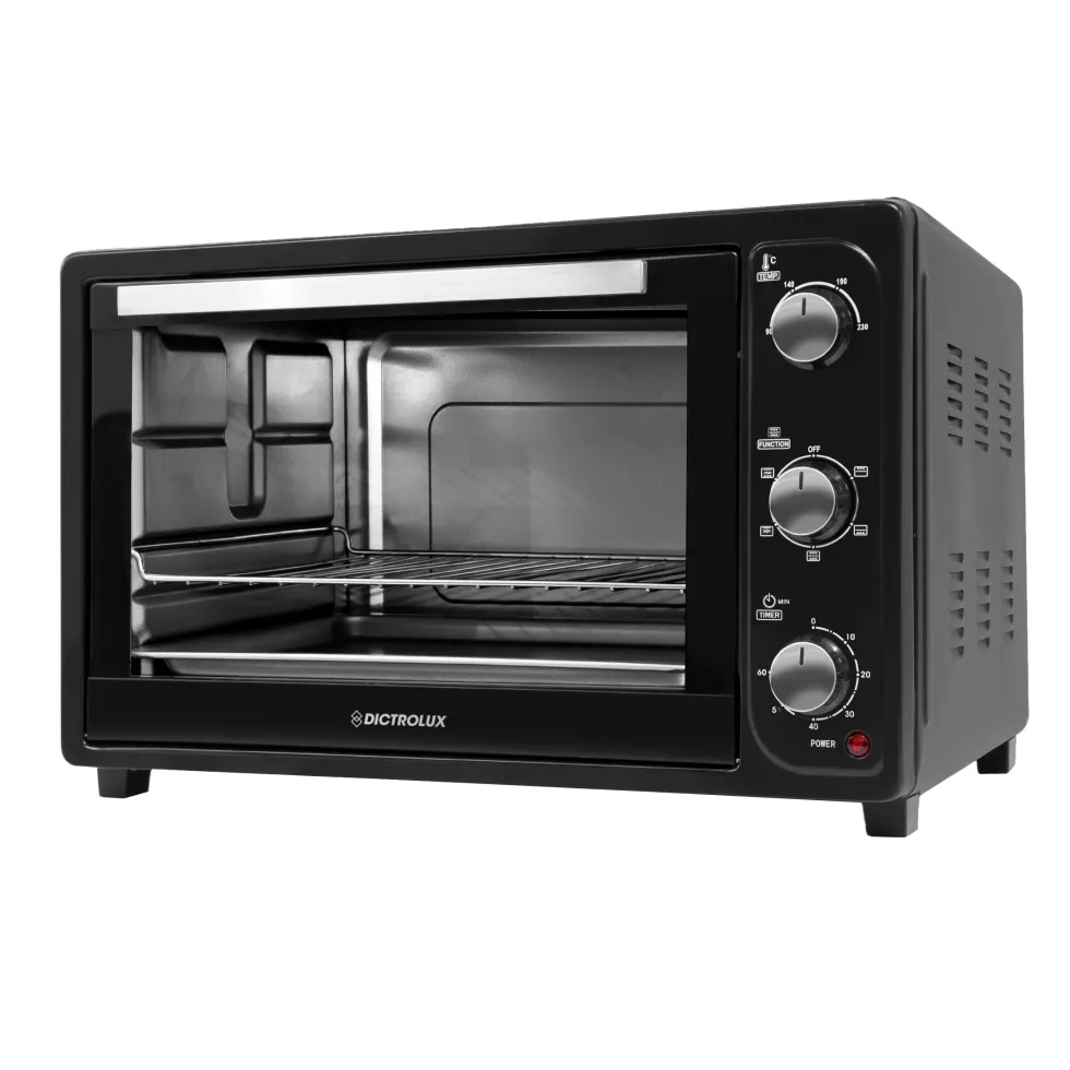 Forno Elettrico Ventilato Black Evolution 45 Litri 1800 Watt