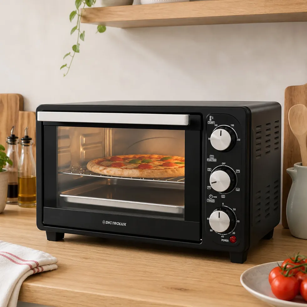 Forno ventilato Black Evolution 23 litri 1380 Watt