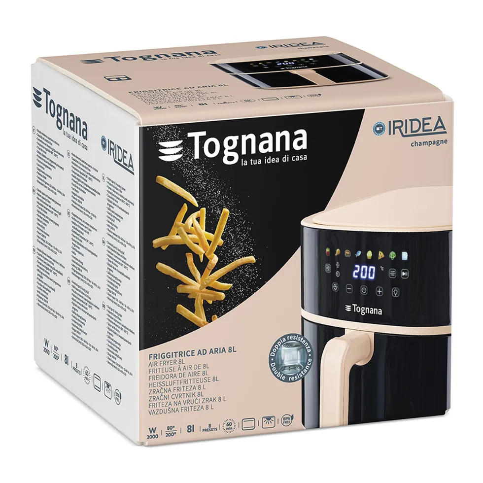 Friggitrice ad aria 8 Litri Linea Iridea 2000 Watt