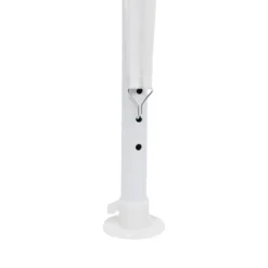 Gazebo da Giardino Bianco in Metallo 3x3 metri
