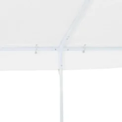 Gazebo da Giardino Bianco 3x6 metri