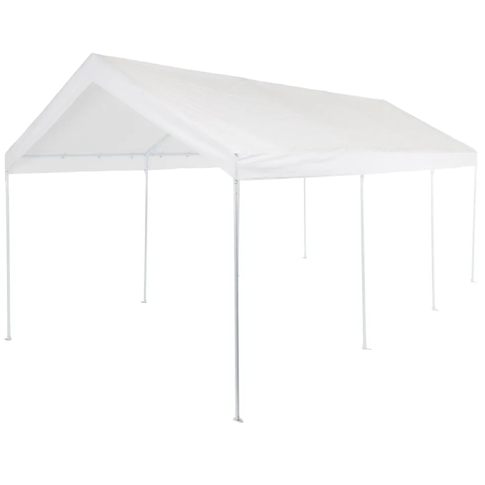 Gazebo da Giardino Bianco 3x6 metri