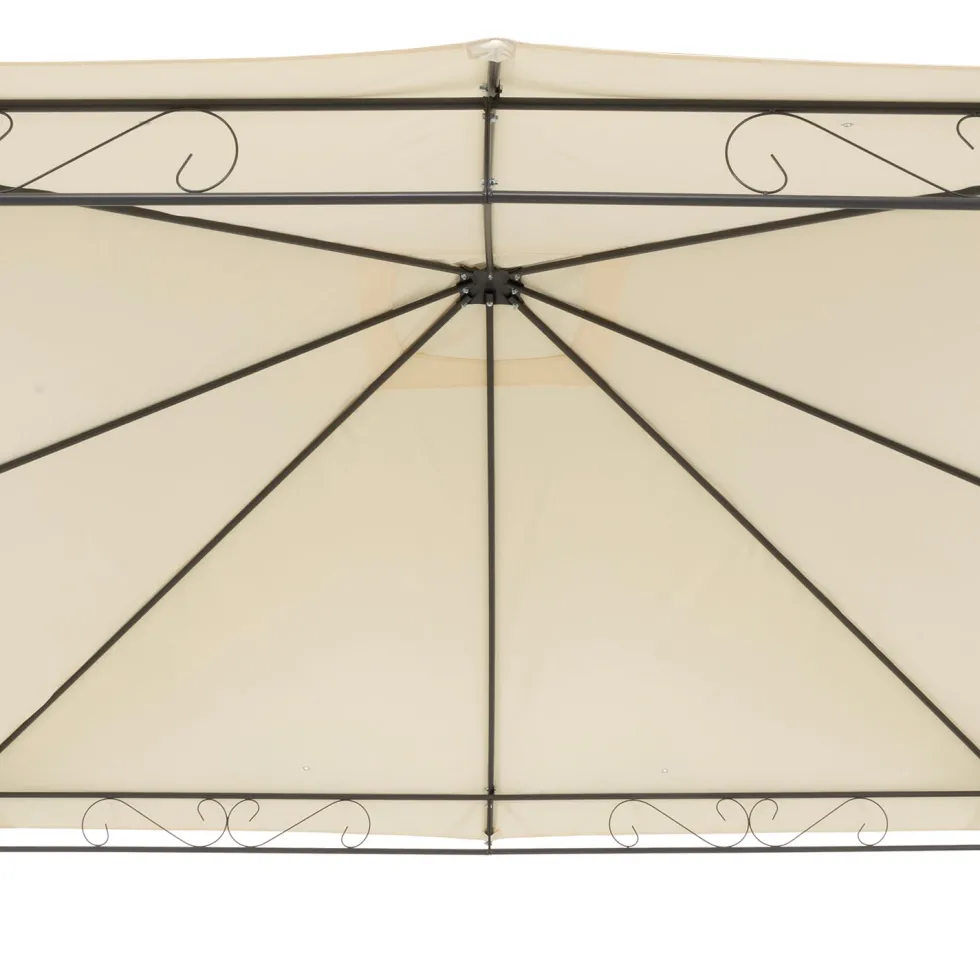 Gazebo da Giardino Ècru 3x3 metri