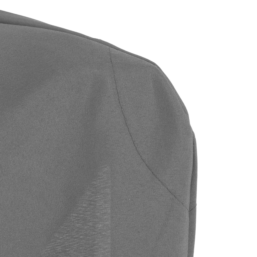 Gazebo da giardino Richiudibile in acciaio Antracite con telo Grigio 3x3 metri