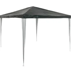 Gazebo da Giardino Verde in Metallo 3x3 metri