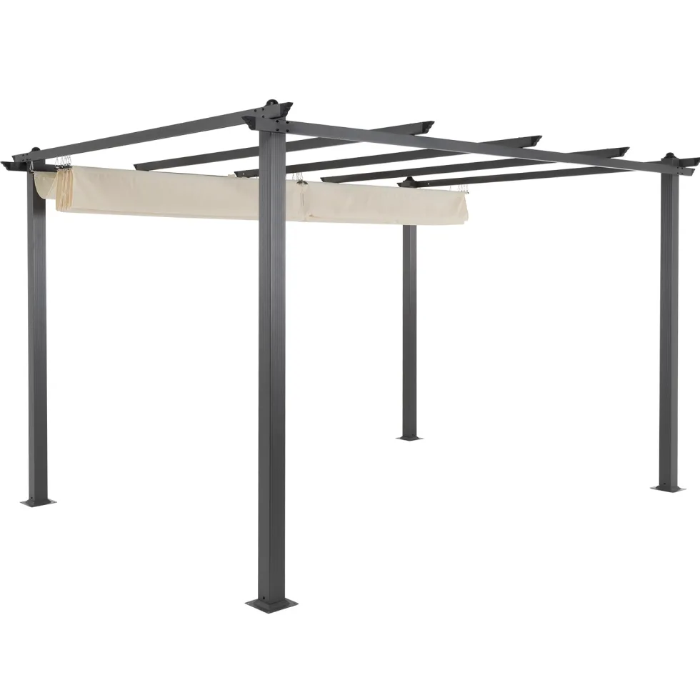 Gazebo Pergola Telo Ècru 3x4 metri