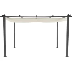 Gazebo Pergola Telo Ècru 3x4 metri