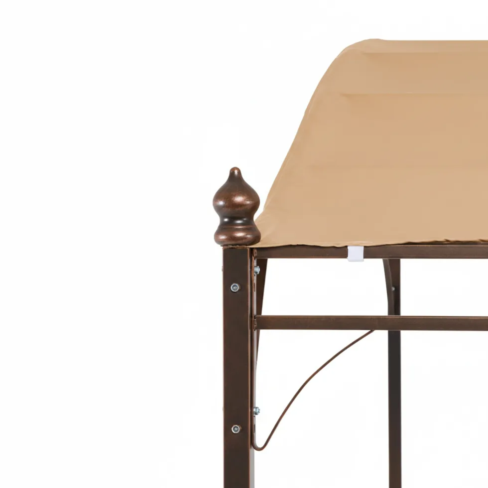 Gazebo Veranda con telo Camel 2,5x3 metri