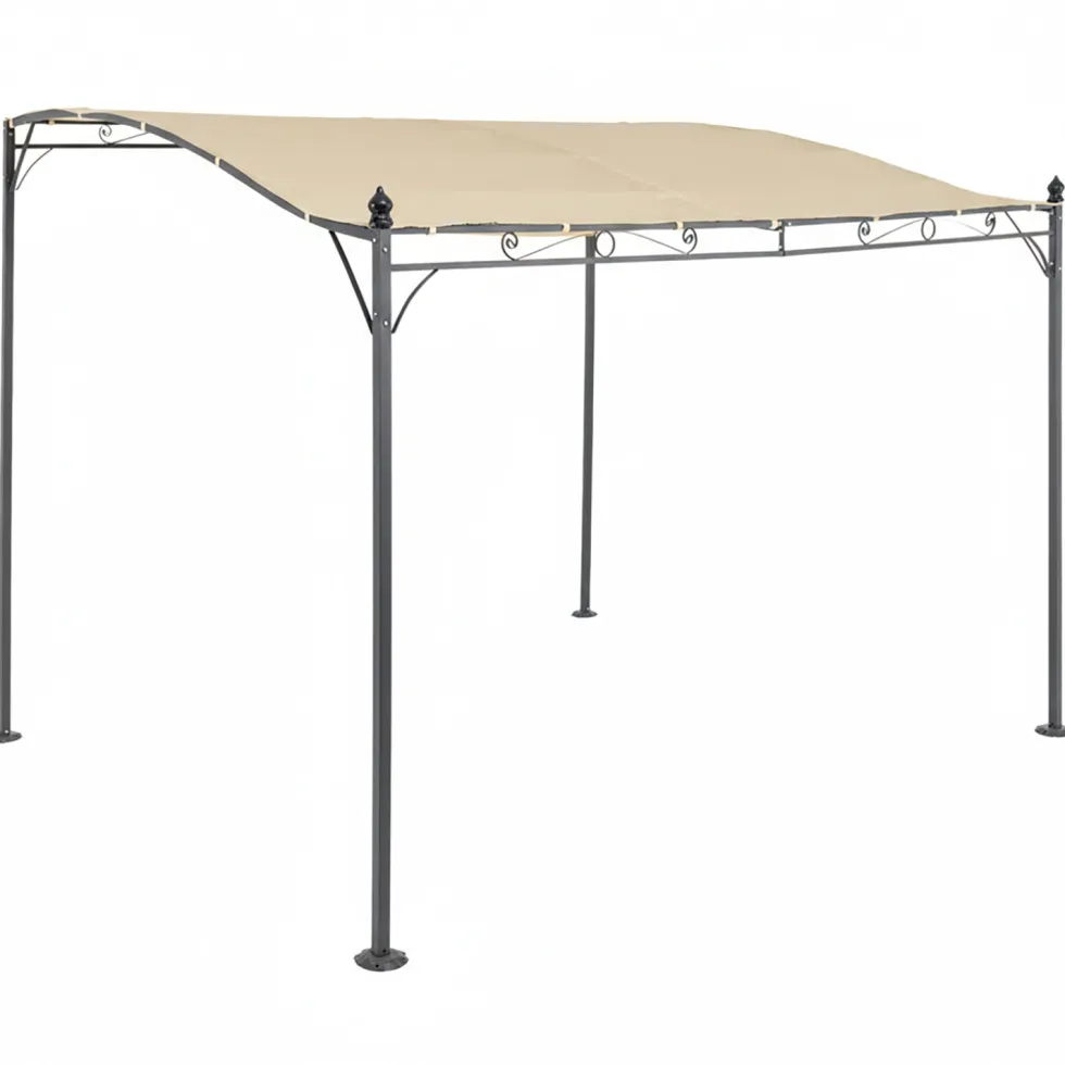 Gazebo Veranda con telo Ècru 2,5x3 metri