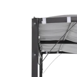 Gazebo Veranda con telo Grigio 2,5x3 metri