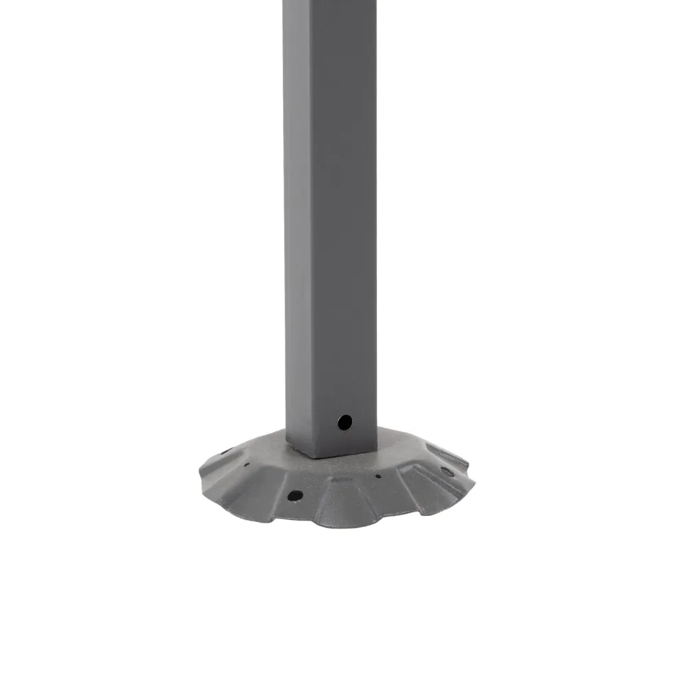 Gazebo Veranda con telo Grigio 2,5x3 metri