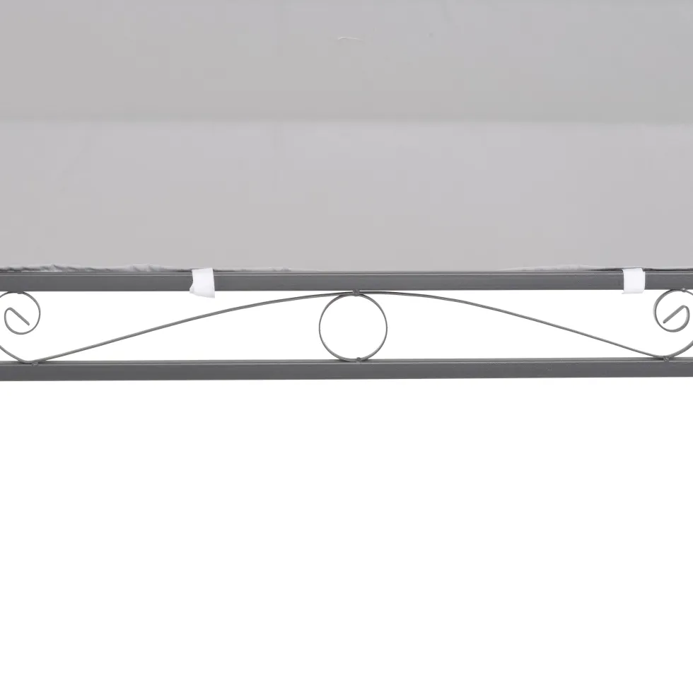 Gazebo Veranda con telo Grigio 2,5x3 metri