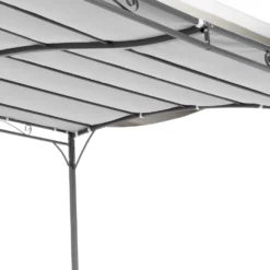 Gazebo Veranda con telo Grigio 2,5x3 metri