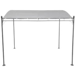 Gazebo Veranda con telo Grigio 2,5x3 metri