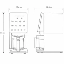 Gelatiera Digitale Multifunzione Easy Touch 800 Watt