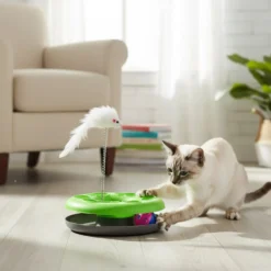 Gioco Interattivo per Gatti Vertigo con Topolino su Molla