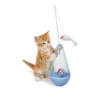 Gioco per Gatti Cat Tumbler Toy con Pallina e Topolino Oscillante